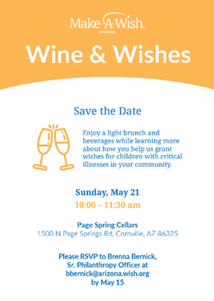 Page Springs Cellars - Event - 2023.05.21 - Wine & Wishes