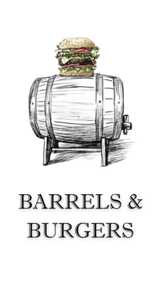 2025 Barrels & Burgers 2pm Sunday (3/23)