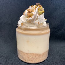 Dessert - Pistachio Caramel Cheesecake
